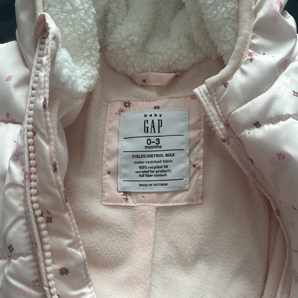 Baby Gap Cold Control Max Snowsuit NWOT - Picture 3 of 3